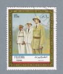 Stamps United Arab Emirates -  1944 De Gaulle a Brazzaville Avec R. Mevem