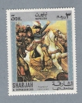 Stamps United Arab Emirates -  Napoleón