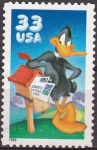 Stamps United States -  USA 1999 Scott3306 Sello Nuevo Warner Bros Pato Lucas sin goma 33c 