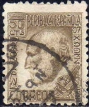 Stamps Spain -  ESPAÑA 1934 680 Sello Personajes Ramon y Cajal 50c Usado Republica Española Espana Spain Espagne