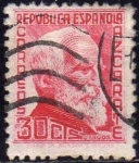 Stamps Europe - Spain -  España 1935 686 Sello º Personajes Gumersindo de Azcarate 30c Republica Española