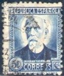 Stamps Europe - Spain -  ESPAÑA 1935 688 Sello º Personajes Nicolas Salmeron 50c República Española