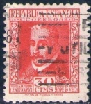 Sellos de Europa - Espaa -  ESPAÑA 1935 691 Sello Personajes Lope de Vega 30c República Española usado Espana Spain Espagne