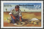 Stamps : Oceania : Marshall_Islands :  ISLAS MARSHALL - Atolón de Bikini