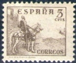 Sellos de Europa - Espa�a -  ESPAÑA 1938 816 Sello Nuevo Rodrigo Diaz de Vivar El Cid 5c Espana Spain Espagne Spagna Spanje Spani