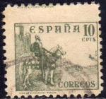 Stamps Spain -  ESPAÑA 1938 817 Sello Rodrigo Diaz de Vivar El Cid 10c usado Spain Espagne Spagna Spanje Spanien