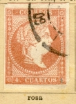 Stamps Europe - Spain -  Isabel II edicion 1857