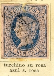 Sellos del Mundo : Europa : Espa�a : Isabel II Ed 1864