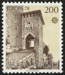Sellos de Europa - San Marino -  SAN MARINO - Centro histórico de San Marino y Monte Titano 