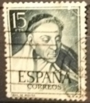 Stamps : Europe : Spain :  Literatos