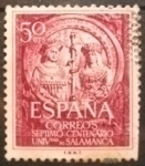 Stamps Spain -  VII Centenario de la Universidad de Salamanca