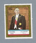 Stamps United Arab Emirates -  Charles De Gaulle Presidente de la Republique