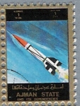 Stamps United Arab Emirates -  Cohete
