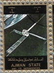Stamps United Arab Emirates -  Satélite