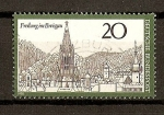 Stamps Germany -  RFA / Turismo - Fribourg
