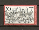 Stamps Germany -  RFA / Turismo - Nuremberg