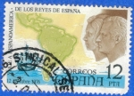 Stamps : Europe : Spain :  ESPANA 1976 (E2370) Viaje a Hispanoamerica de los Reyes de Espana 12 3 INTERCAMBIO