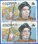 Stamps : Europe : Spain :  ESPAÑA 1987 (E2923) V Centenario delDescubrimiento de America 50p 2