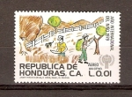 Sellos de America - Honduras -  TRABAJO  EN  EL  CAMPO