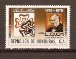 Stamps Honduras -  Sir  ROWLAND  HILL