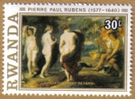 Stamps : Africa : Rwanda :  Rubens(1577-1540)