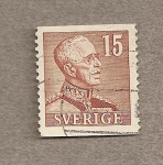 Stamps Sweden -  Rey Gustavo Adolfo VI