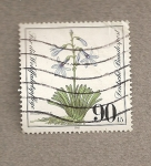 Stamps Germany -  Especies en peligro, Lobelia de agua