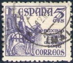 Stamps Spain -  ESPAÑA 1949 1062 Sello Pro Víctimas de la guerra Usado Espana Spain Espagne Spagna Spanje Spanien 
