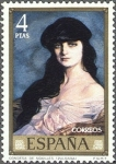 Stamps Spain -  DIA DEL SELLO .IGNACIO DE ZULOAGA