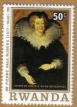 Stamps Rwanda -  Rubens(1577-1540)
