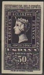 Stamps Spain -  ESPAÑA 1950 1075 Sello Nuevo Centenario Sello Español Isabel 50c Espana Spain Espagne Spagna Spanje 