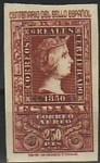 Stamps Spain -  ESPAÑA 1950 1080 Sello Nuevo Centenario Sello Español Isabel 2,50p Espana Spain Espagne Spagna Spanj