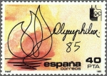 Stamps Spain -  España 1985 2781 Sello ** Exposición Internacional de Filatelia Olimpica Olymphilex 85 Timbre Espagn