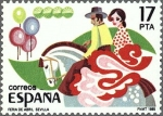 Stamps Spain -  España 1985 2783 Sello ** Fiestas Populares Españolas Feria Abril Timbre Espagne Spain Spagna