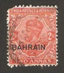 Stamps : Asia : Bahrain :  george V
