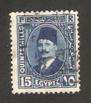 Stamps Egypt -  Rey Fouad I