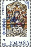 Sellos de Europa - Espa�a -  ESPAÑA 1985 2815 Sello Nuevo Vidrieras Artísticas Virgen con el Niño Catedral Sevilla Espana Spain E