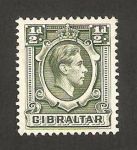 Stamps Europe - Gibraltar -  george VI