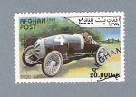 Stamps Afghanistan -  Série Coches