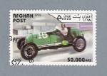 Stamps Afghanistan -  Série Coches
