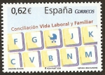 Stamps : Europe : Spain :  Conciliacion vida laboral y familiar