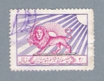 Stamps : Asia : Afghanistan :  León
