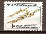 Stamps Honduras -  CESSNA   A 37-B