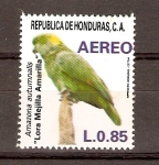 Stamps Honduras -  AMAZONA  AUTUMNALIS