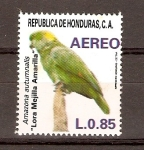 Sellos de America - Honduras -  AMAZONA  AUTUMNALIS