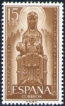 Sellos de Europa - Espa�a -  ESPAÑA 1956 1192 Sello Nuevo Año Jubilar Ntra. Señora de Montserrat c/charnela Espana Spain Espagne 