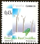 Stamps Spain -  Energia Eolica