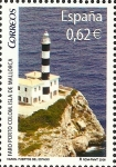 Stamps Spain -  Faro de Porto Colom