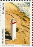 Stamps Spain -  Faro de La Higuera