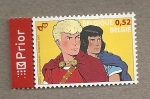 Sellos de Europa - Blgica -  Personajes comic